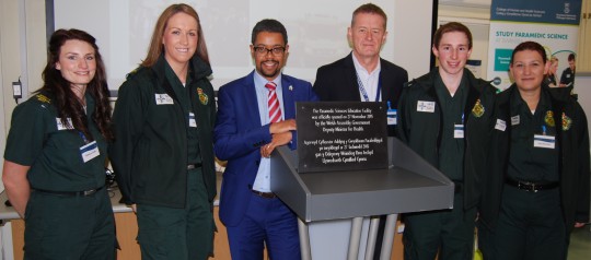 Paramedic Suite - official opening 